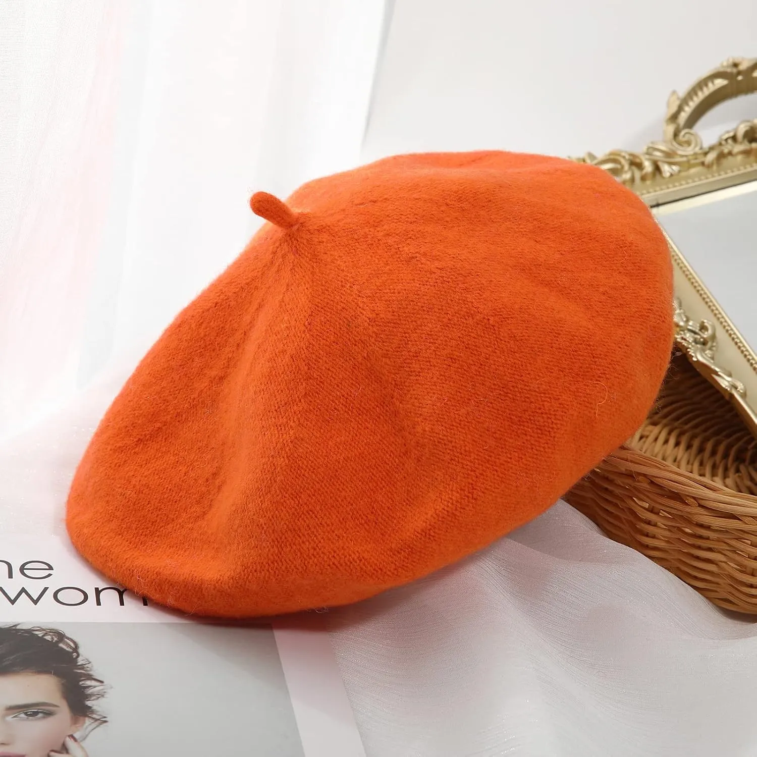 AWAYTR Kids Beret Hats for Girls - Artist French Beret for Toddler Little Girl
