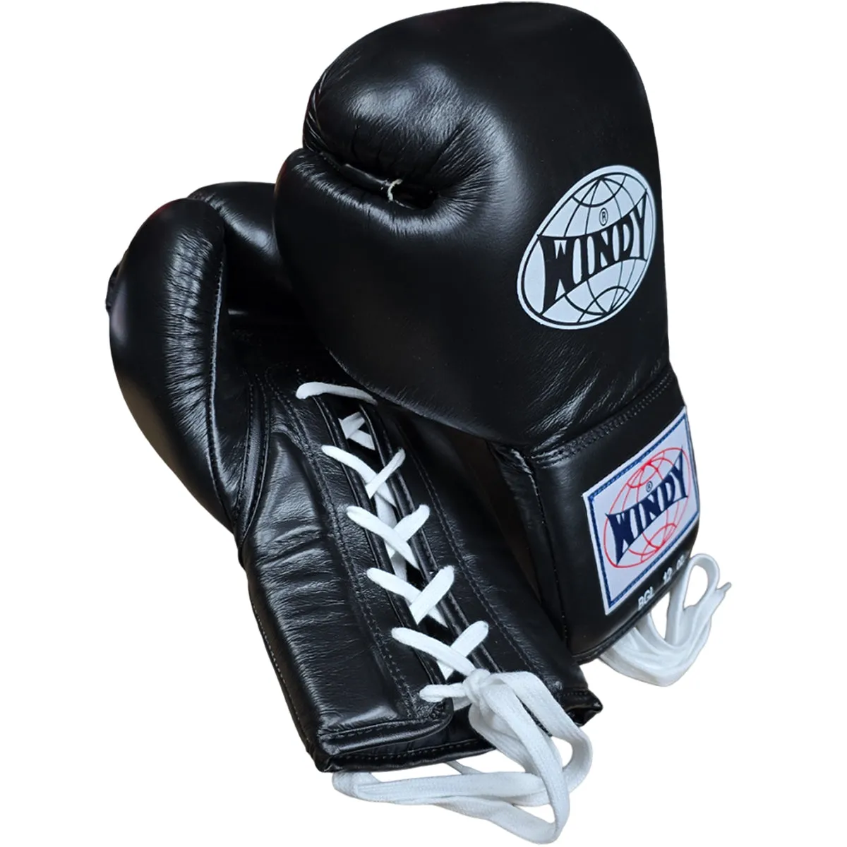 Boxing Gloves Lace-up Windy BGL Black
