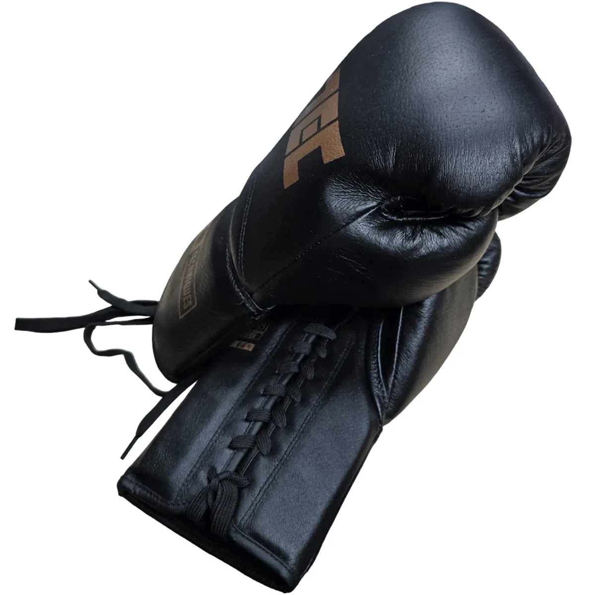 Boxing Gloves Professional TEC Lace-Up Techniques Black (Canada)