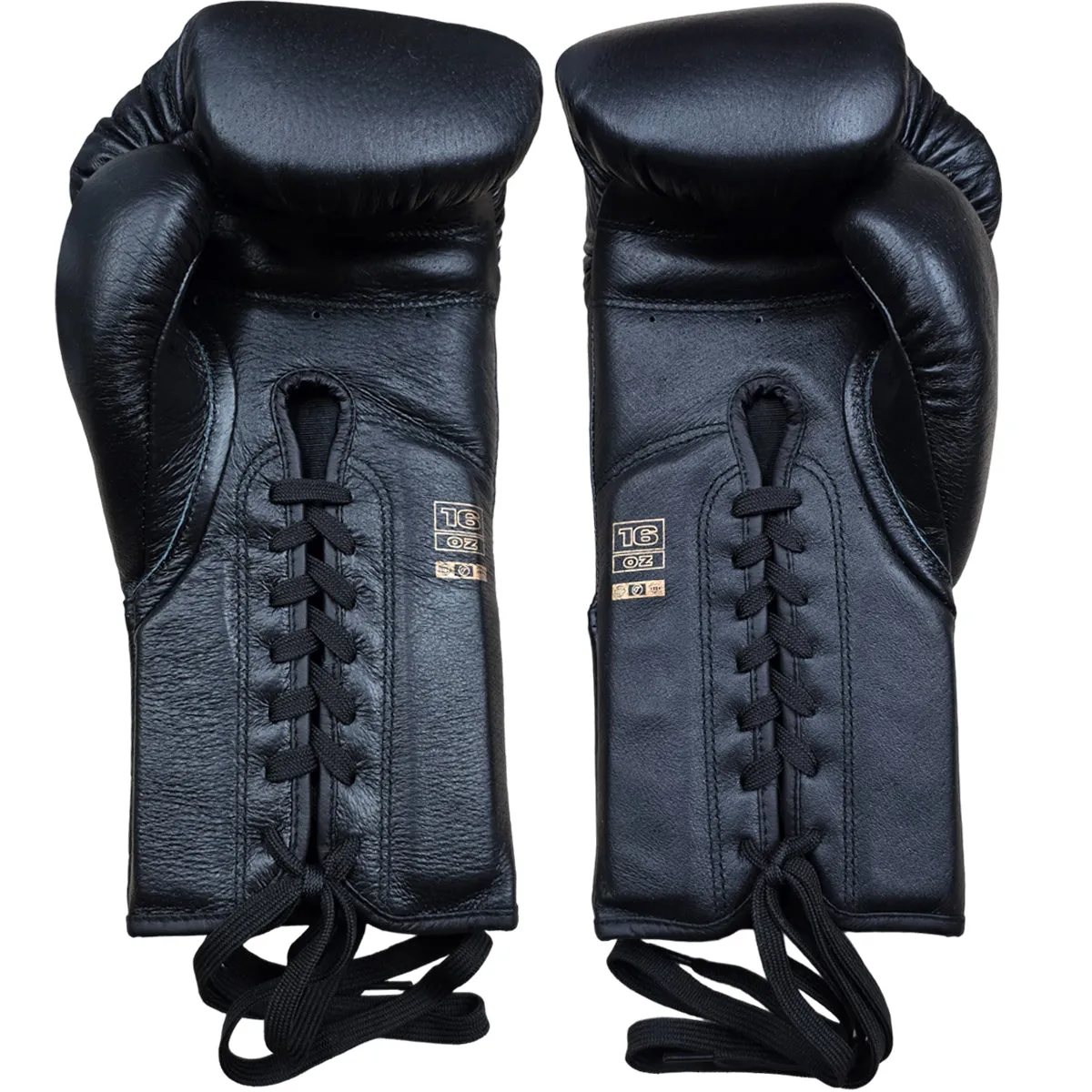 Boxing Gloves Professional TEC Lace-Up Techniques Black (Canada)