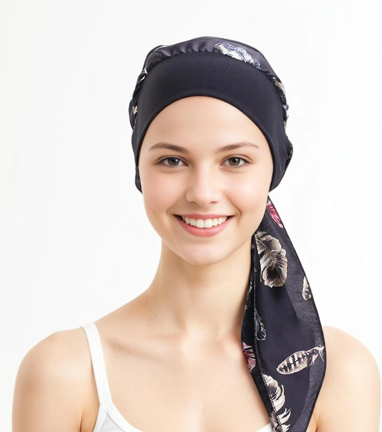 Chemo Headwear Turbans for Women, Cancer Head Scarf Head Coverings Caps, Head Wraps for Cancer Patients