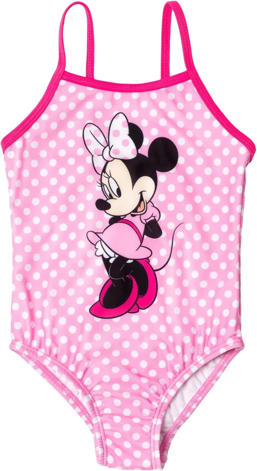 Disney Princess Ariel Frozen Minnie Mouse Girls Mix and Match Multi-Pack Swim Sets UPF 50  Protection Quick Dry
