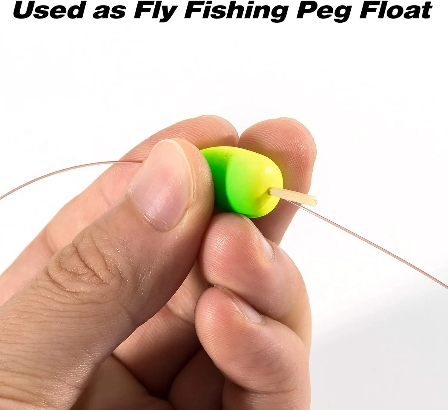 Dr.Fish 30 Pack Oval Foam Floats Fishing Rig Floats Fly Fishing Trout Bobber Strike Indicator Pompano Surf Fishing Rig Walleye Crawler Harness