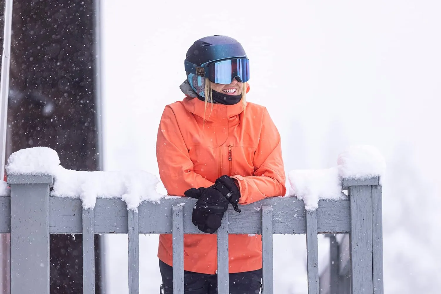 Giro Envi Spherical Snow Ski Helmet for Women- Designed for Backcountry Guides, Side Country, & Touring Athletes