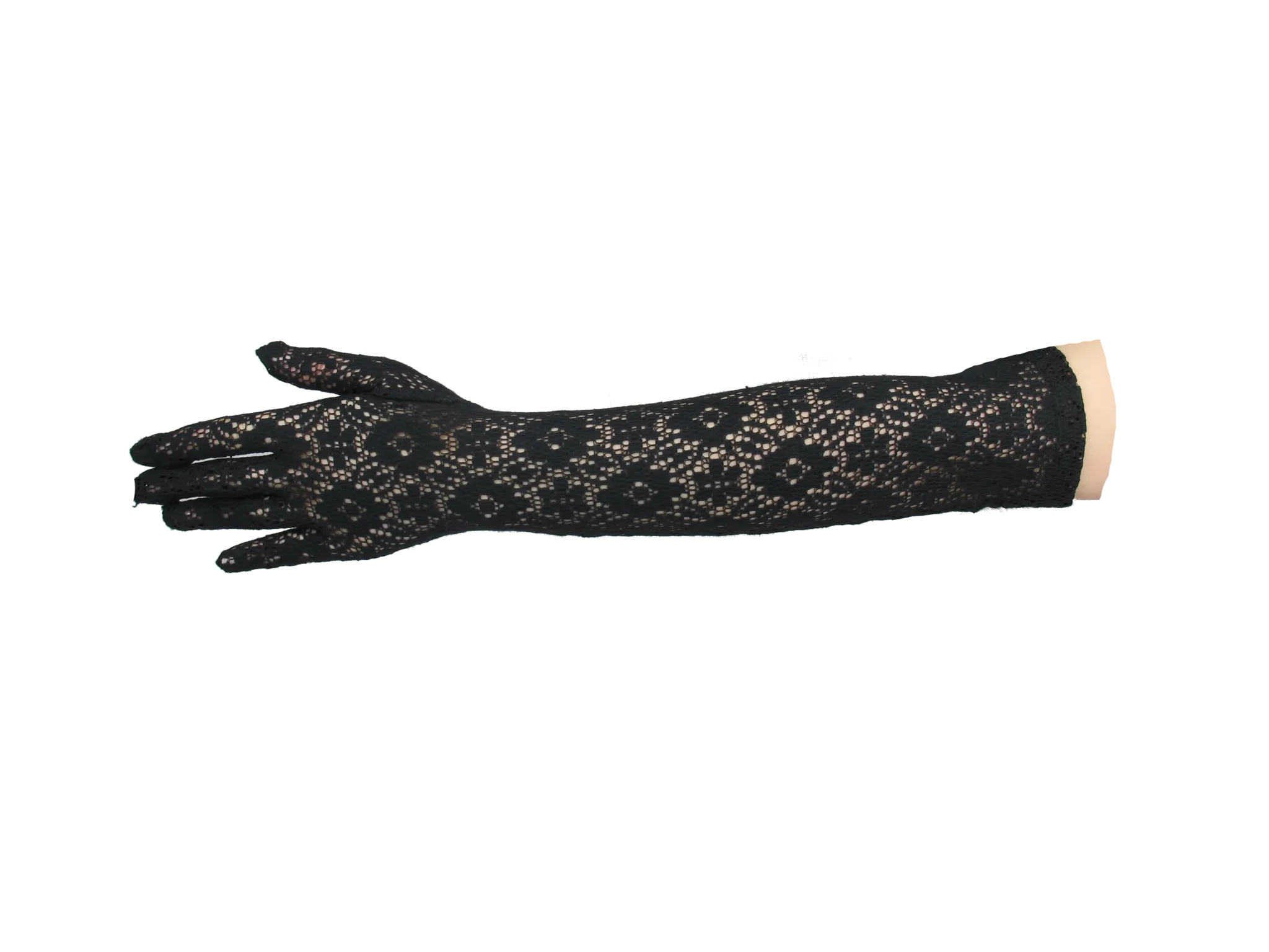 Italian Lace Gloves - Elbow