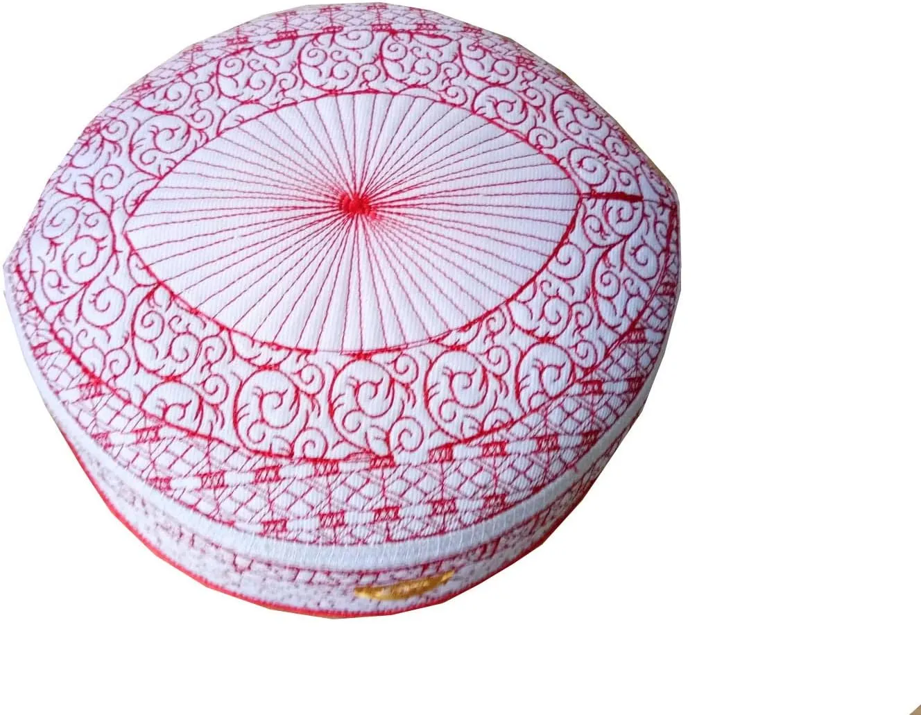 Muslim Kufi Hat ALW010 Islam Men Prayer Skull Cap Headware Ramadan Eid Gift