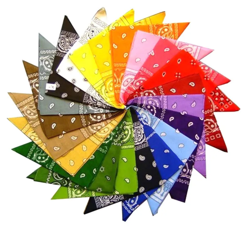 Paisley Print Bandannas Wholesale