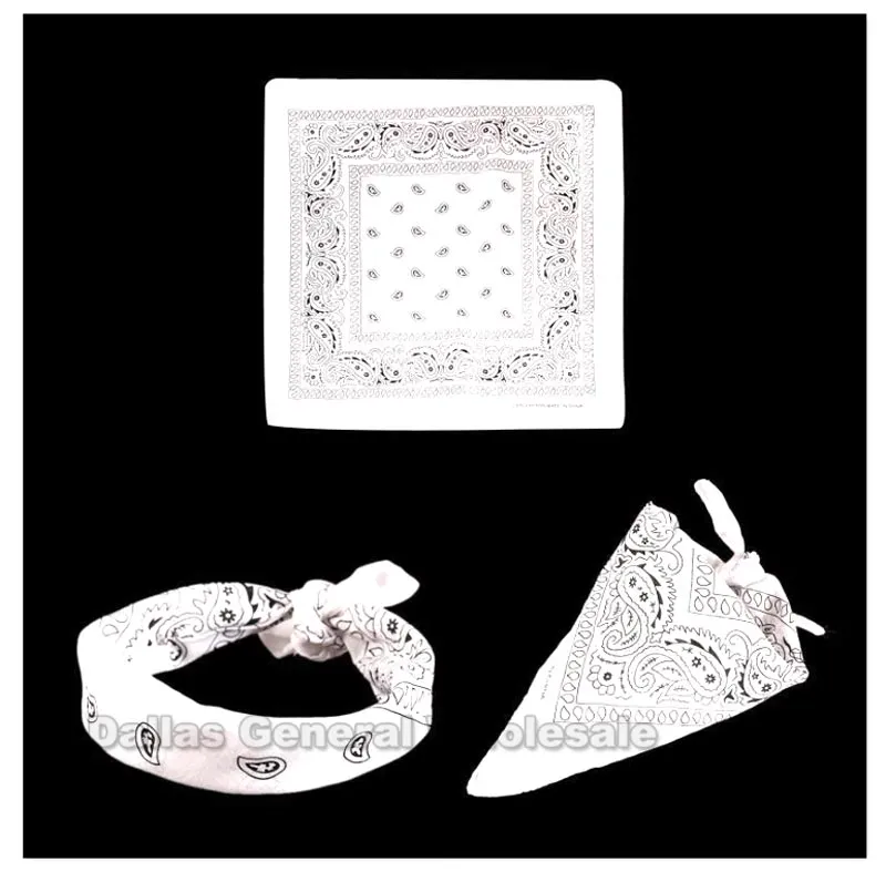 Paisley Print Bandannas Wholesale