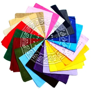 Paisley Print Bandannas Wholesale