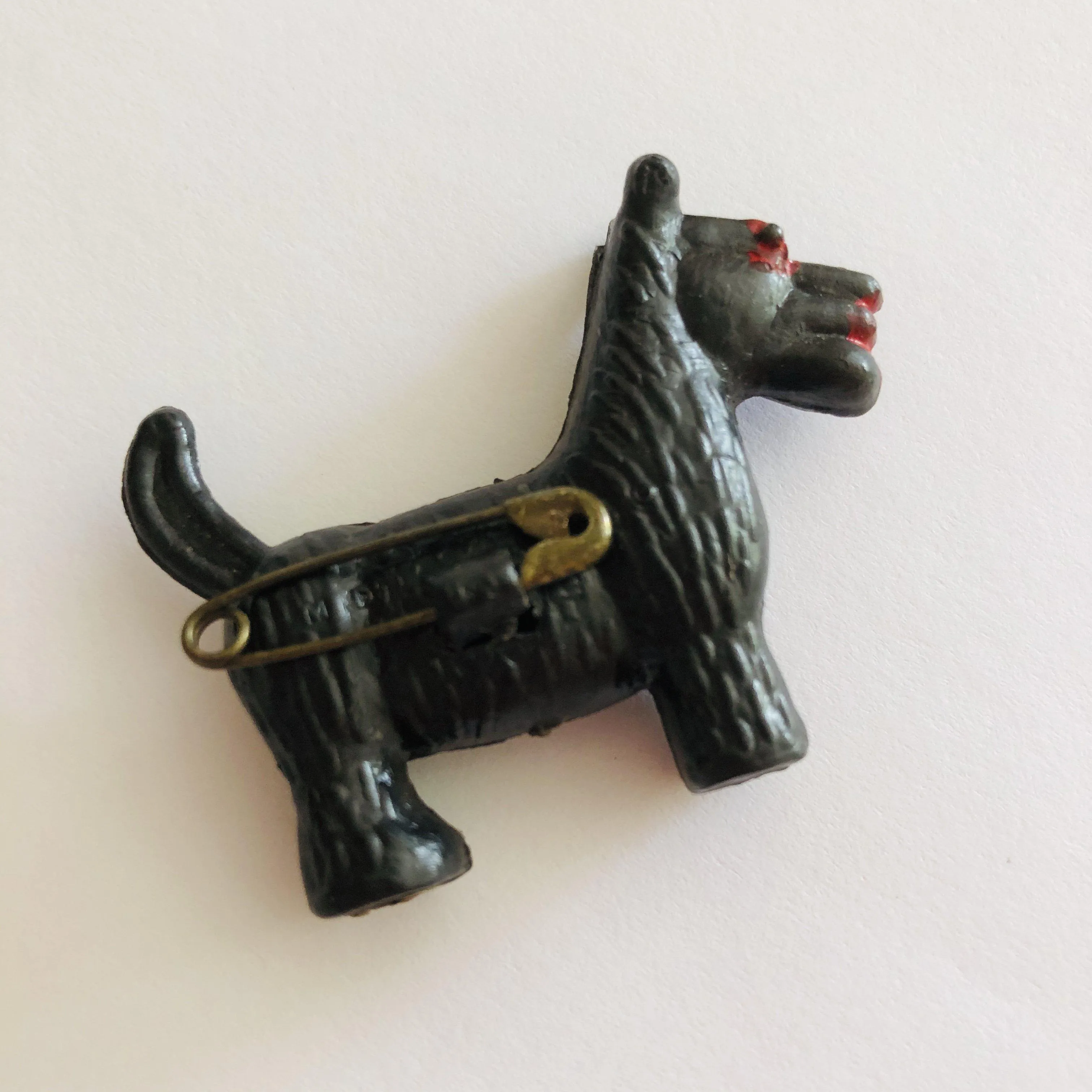 Scotty Dog Vintage 50's Brooch