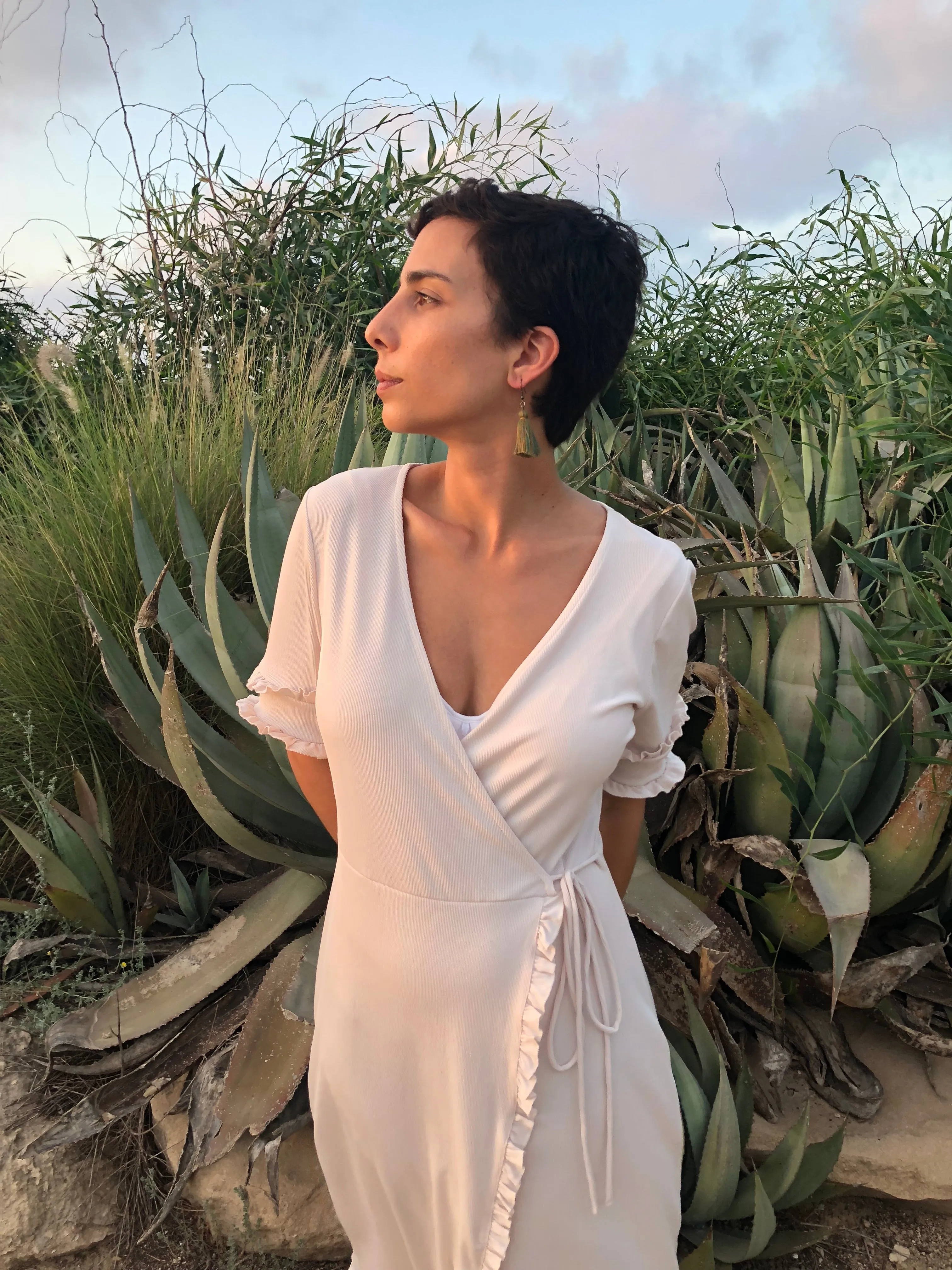 TASSEL STATEMENT EARRINGS