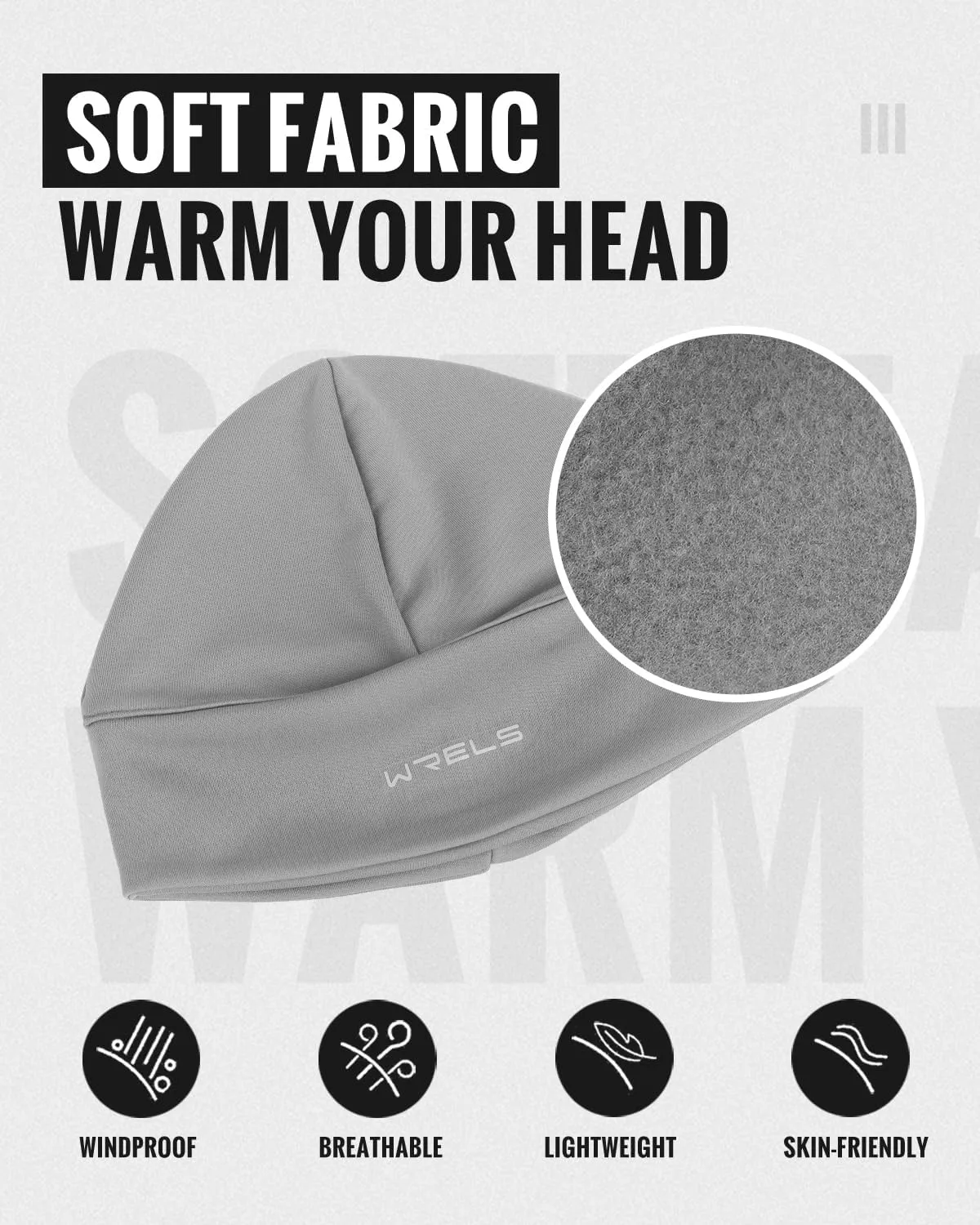 Thermal Running Beanies for Men Women Winter Hats Lightweight Warm Soft Skull Caps with Ear Flaps for Runners