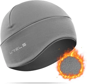 Thermal Running Beanies for Men Women Winter Hats Lightweight Warm Soft Skull Caps with Ear Flaps for Runners