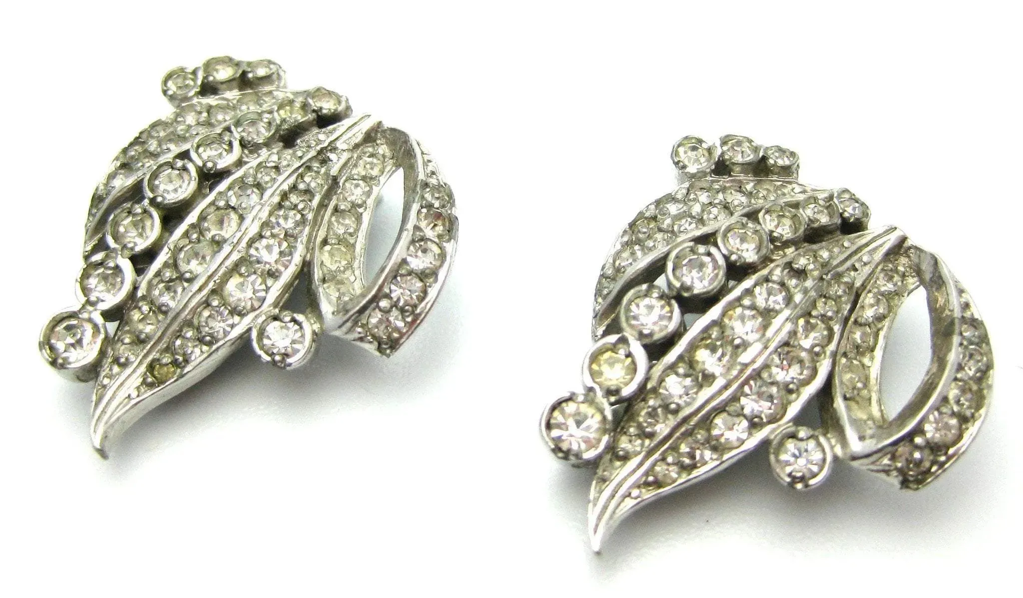 Vintage 1950s Duette Dress Clip Brooch
