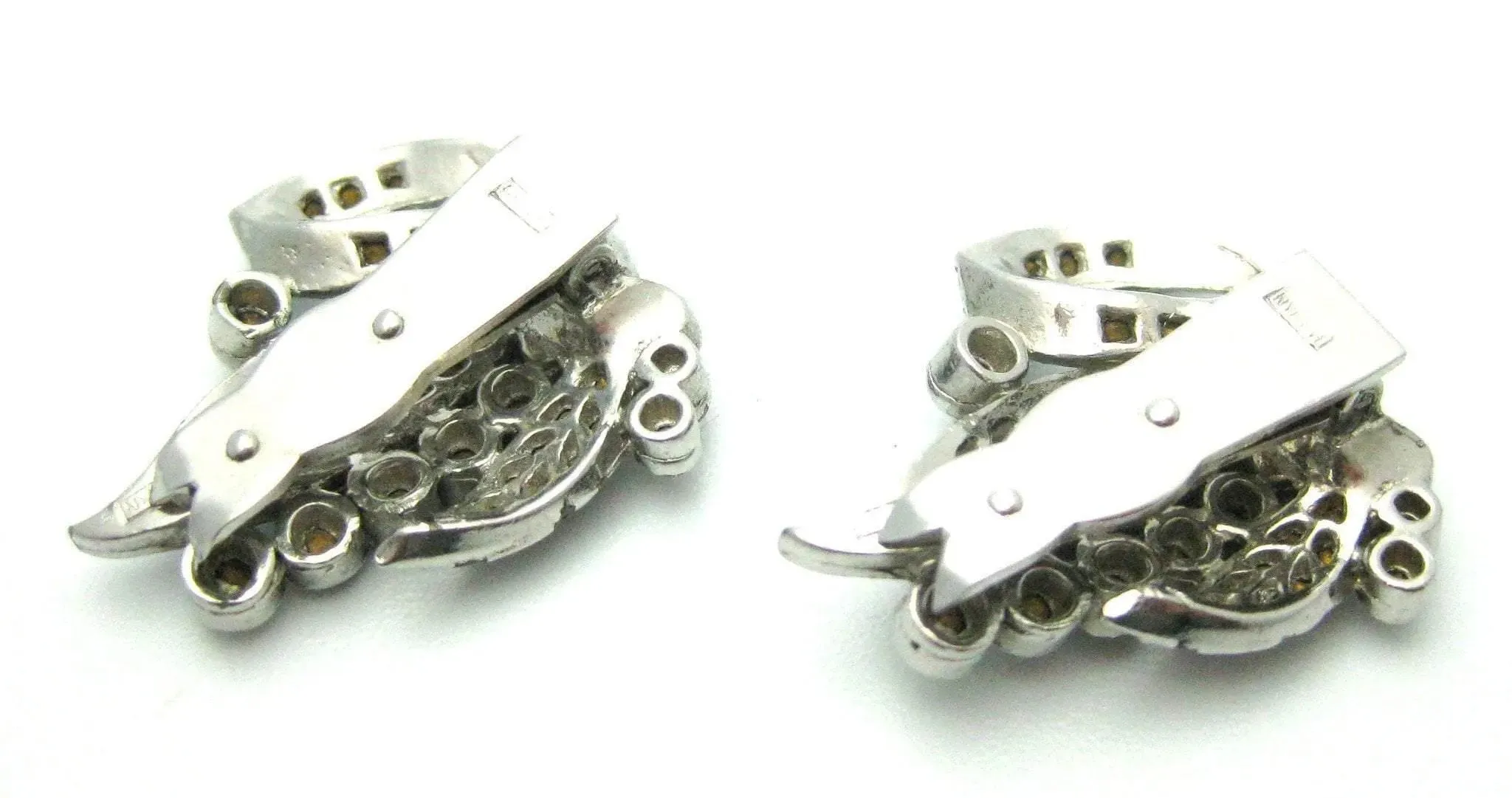 Vintage 1950s Duette Dress Clip Brooch