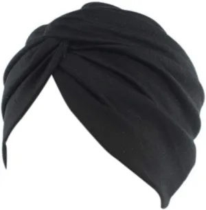 Women's Sleep Turban Pre Tied Cotton Chemo Cap Beanie Turban Headwear for Cancer Patients