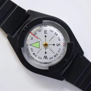 Wrist Compass - Waterproof Pocket Compass for Hiking, Camping, Outdoor